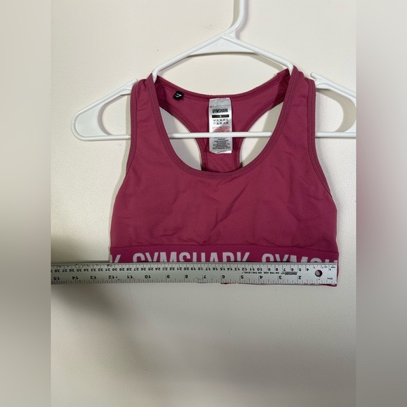 Gymshark Pink Sports Bra Medium Support Size Small - Picture 4 of 5